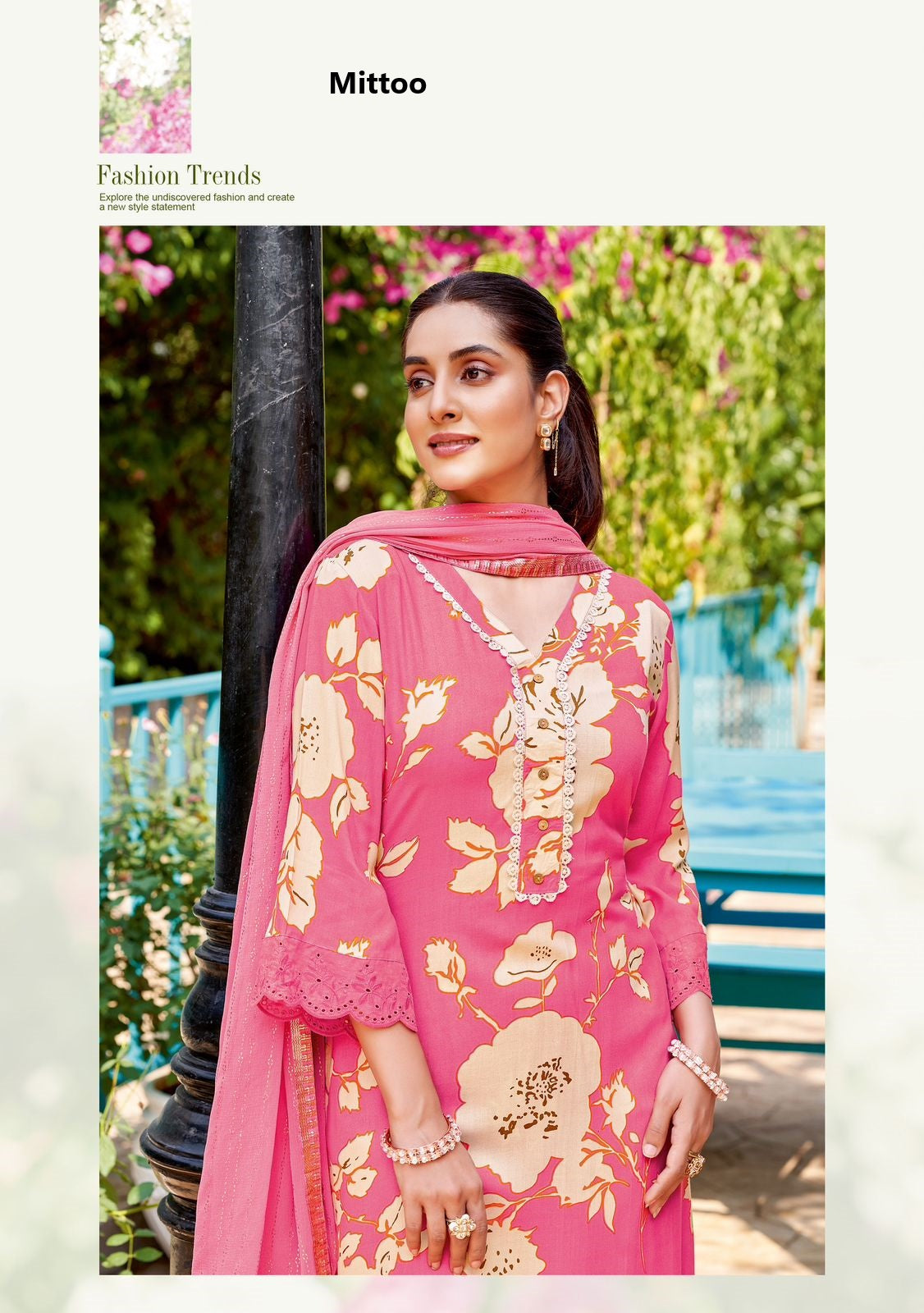 Disney Mittoo Rayon Readymade Pant Style Suits Wholesaler