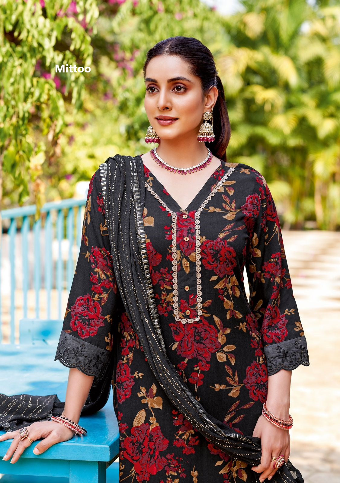 Disney Mittoo Rayon Readymade Pant Style Suits Wholesaler