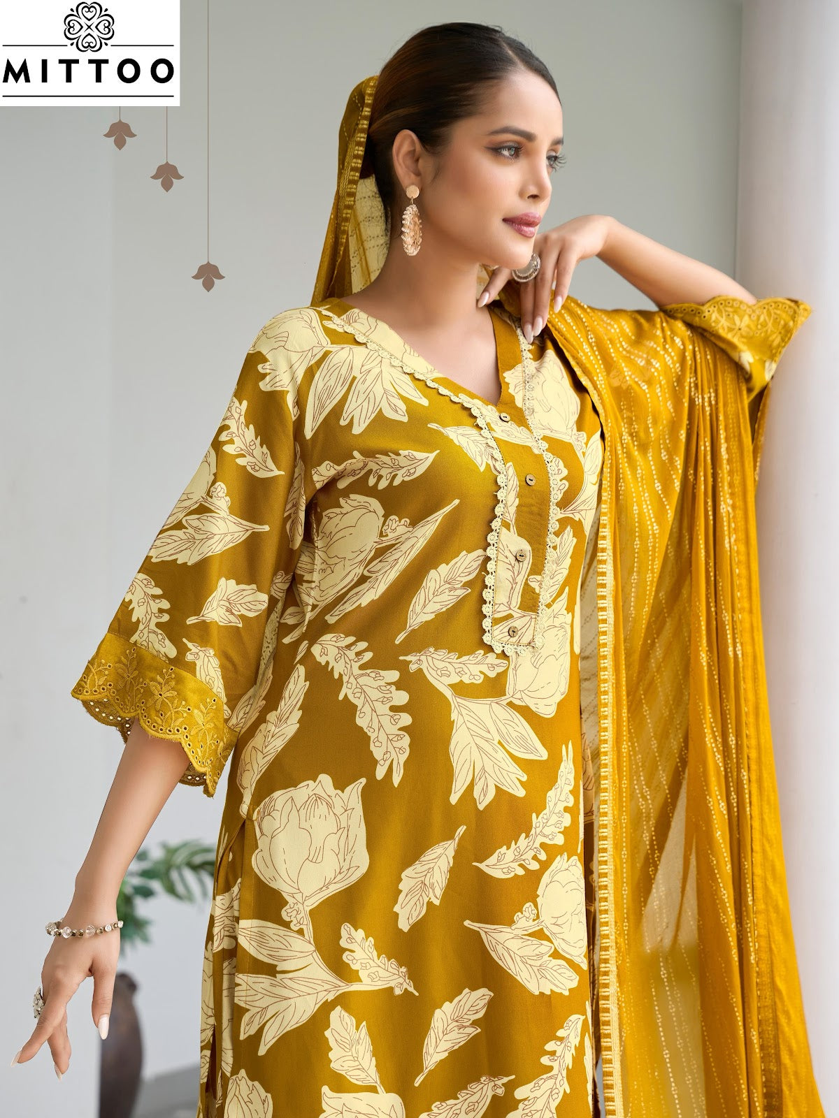 Disney Vol 2 Mittoo Rayon Readymade Pant Style Suits Wholesaler Gujarat