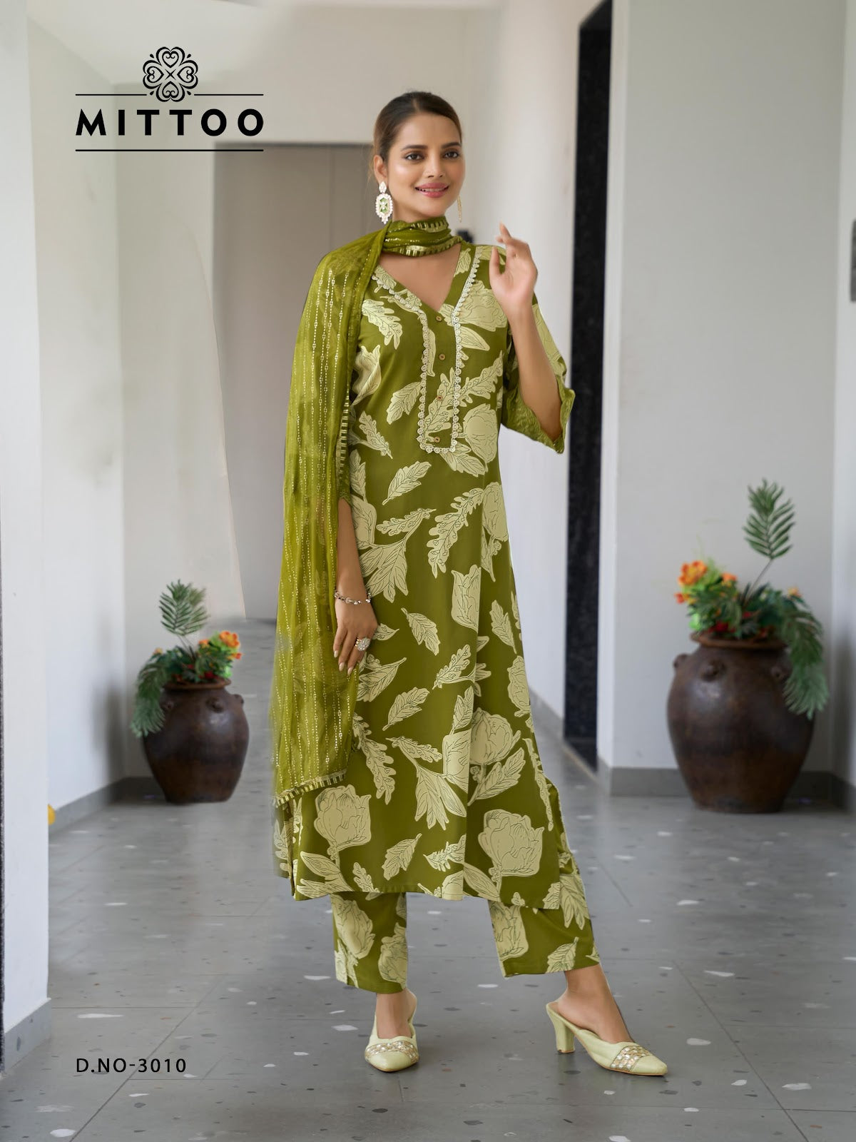 Disney Vol 2 Mittoo Rayon Readymade Pant Style Suits Wholesaler Gujarat