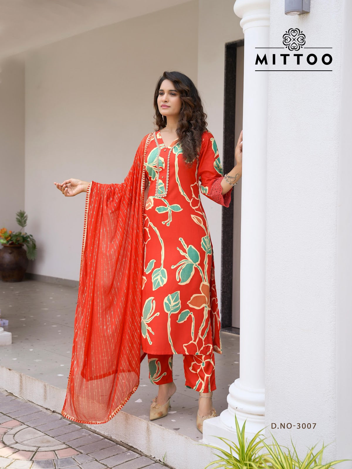 Disney Vol 2 Mittoo Rayon Readymade Pant Style Suits Wholesaler Gujarat