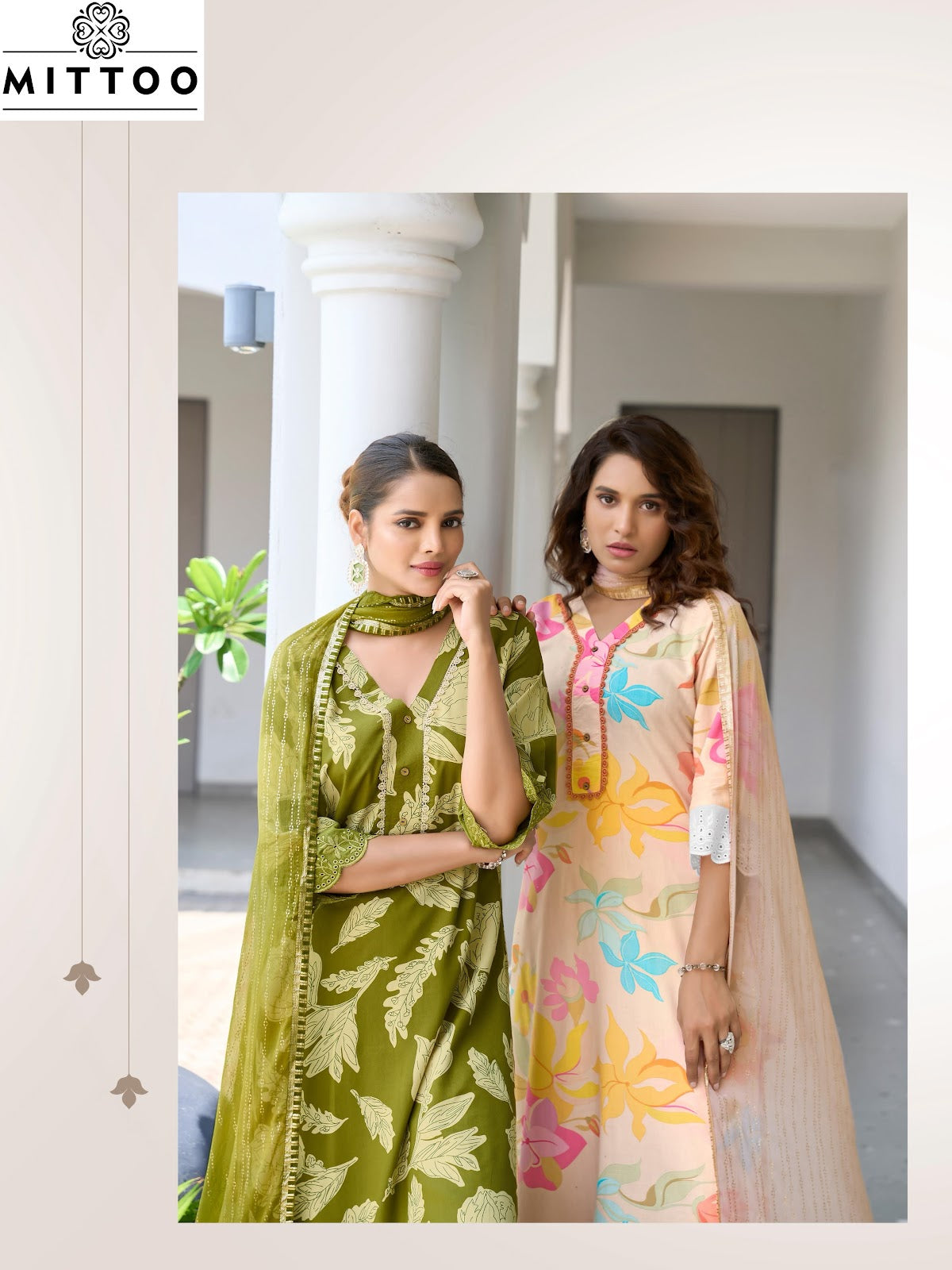 Disney Vol 2 Mittoo Rayon Readymade Pant Style Suits Wholesaler Gujarat
