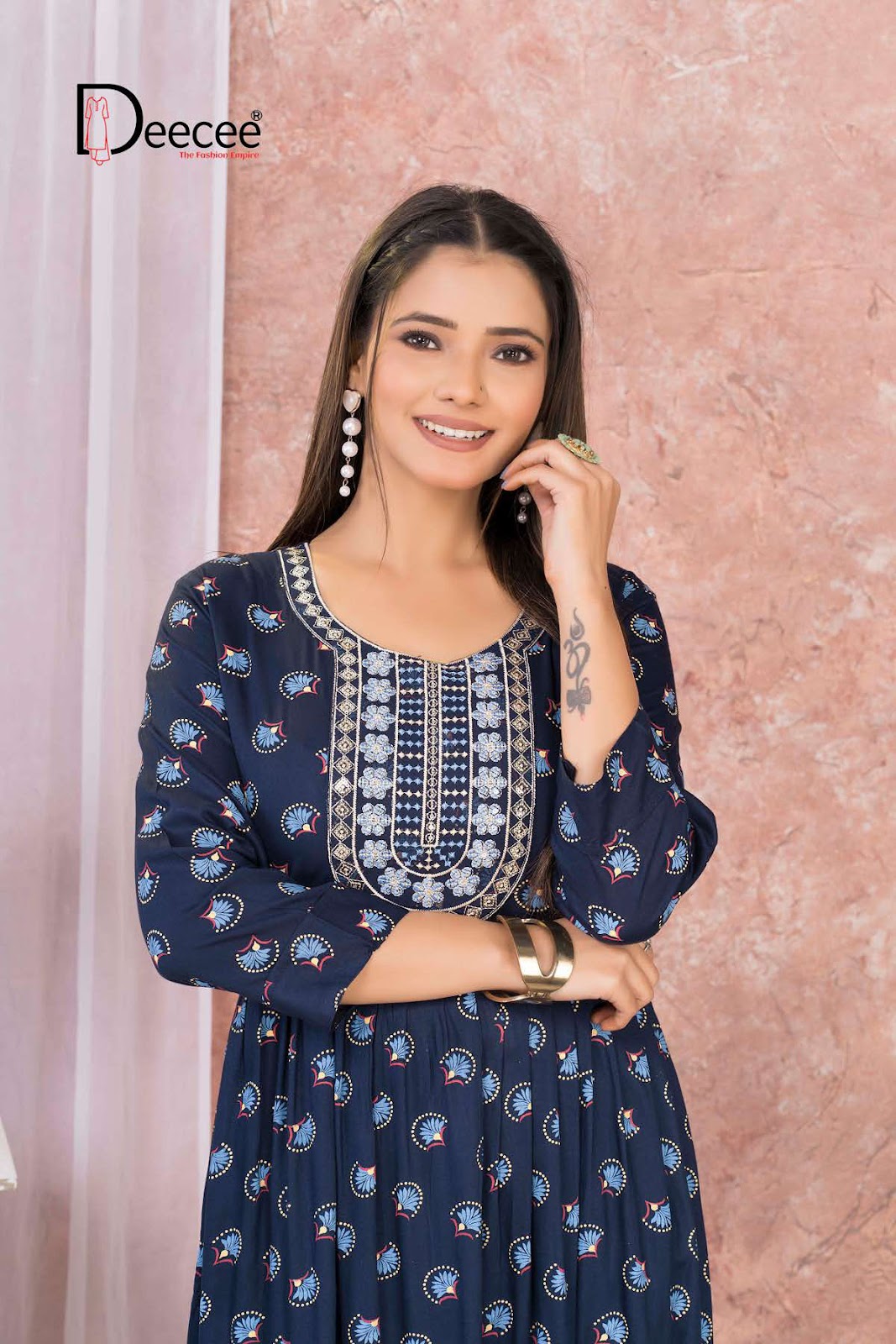 Dityaa Deecee Rayon Anarkali Kurtis Supplier