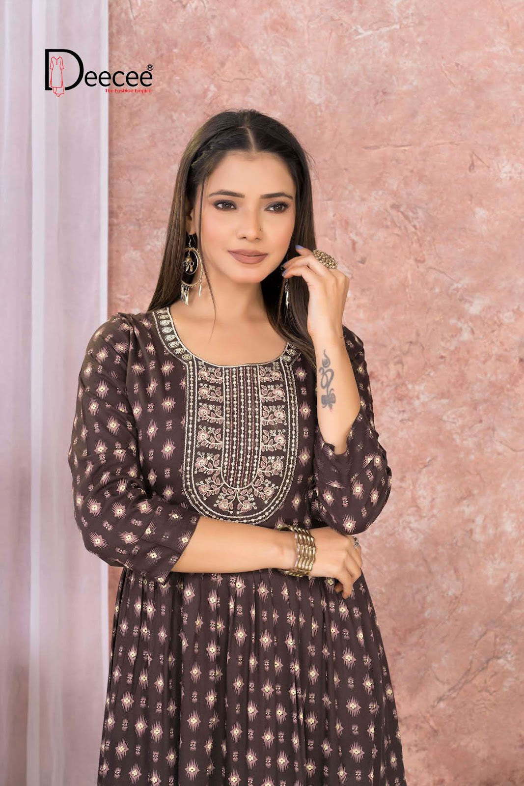 Dityaa Deecee Rayon Anarkali Kurtis Supplier