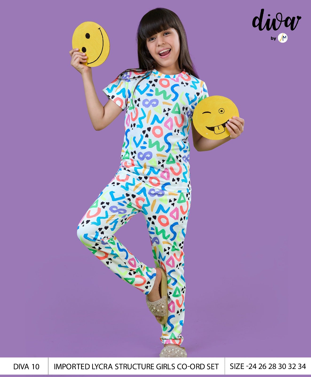 Diva 10 Jackey N Mickey Imported Girls Co Ord Set Wholesaler Ahmedabad