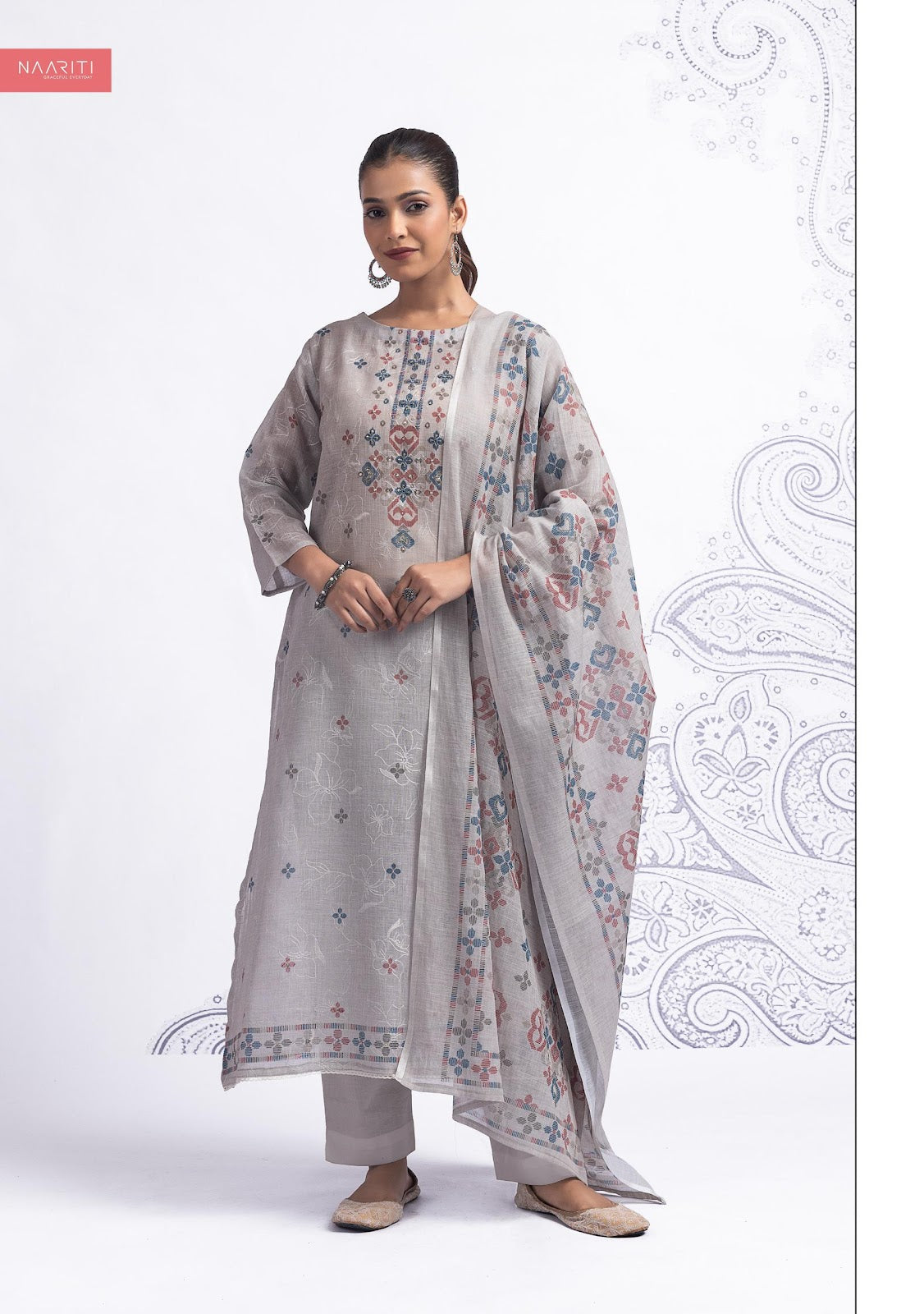 Diva Naariti Linen Pant Style Suits Wholesaler Gujarat