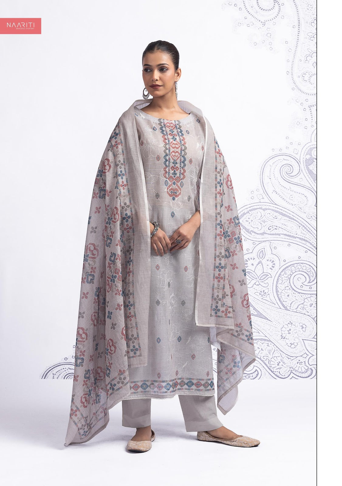 Diva Naariti Linen Pant Style Suits Wholesaler Gujarat