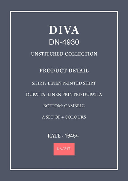 Diva Naariti Linen Pant Style Suits Wholesaler Gujarat