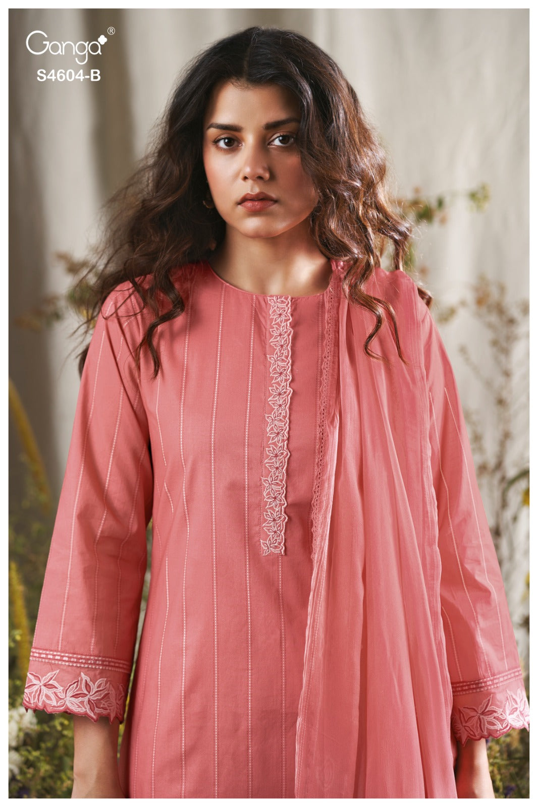 Divena 4604 Ganga Cotton Pant Style Suits Exporter Ahmedabad