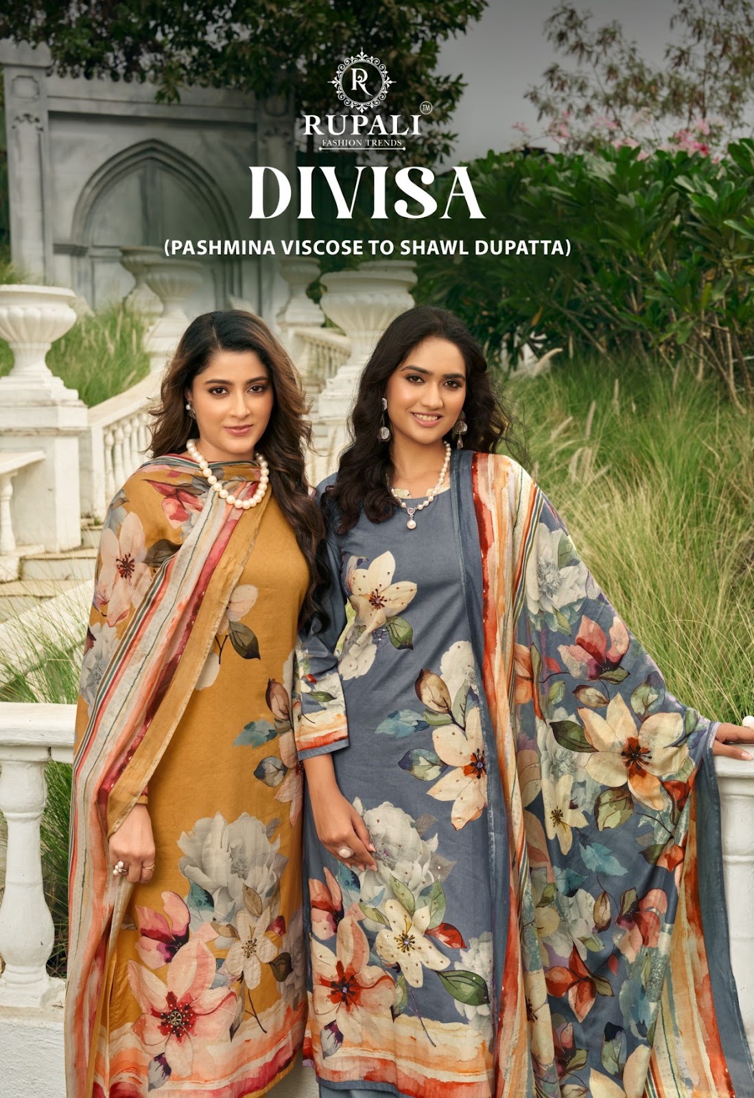 Divisa Rupali Pashmina Suits Exporter Gujarat