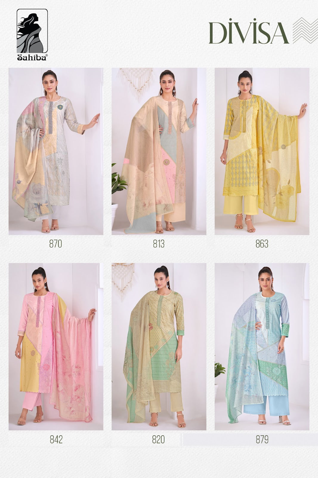 Divisa Sahiba Pure Cotton Pant Style Suits Exporter India