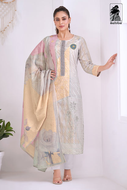 Divisa Sahiba Pure Cotton Pant Style Suits Exporter India