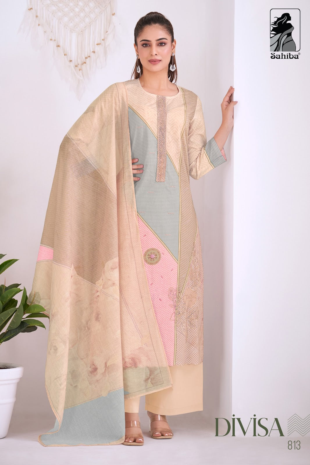 Divisa Sahiba Pure Cotton Pant Style Suits Exporter India