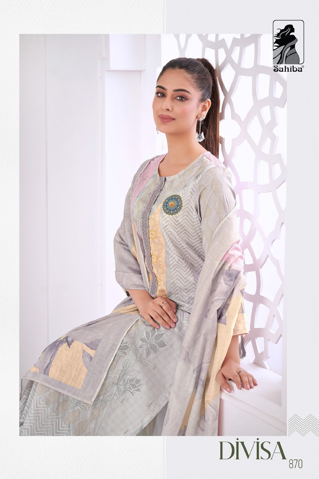 Divisa Sahiba Pure Cotton Pant Style Suits Exporter India