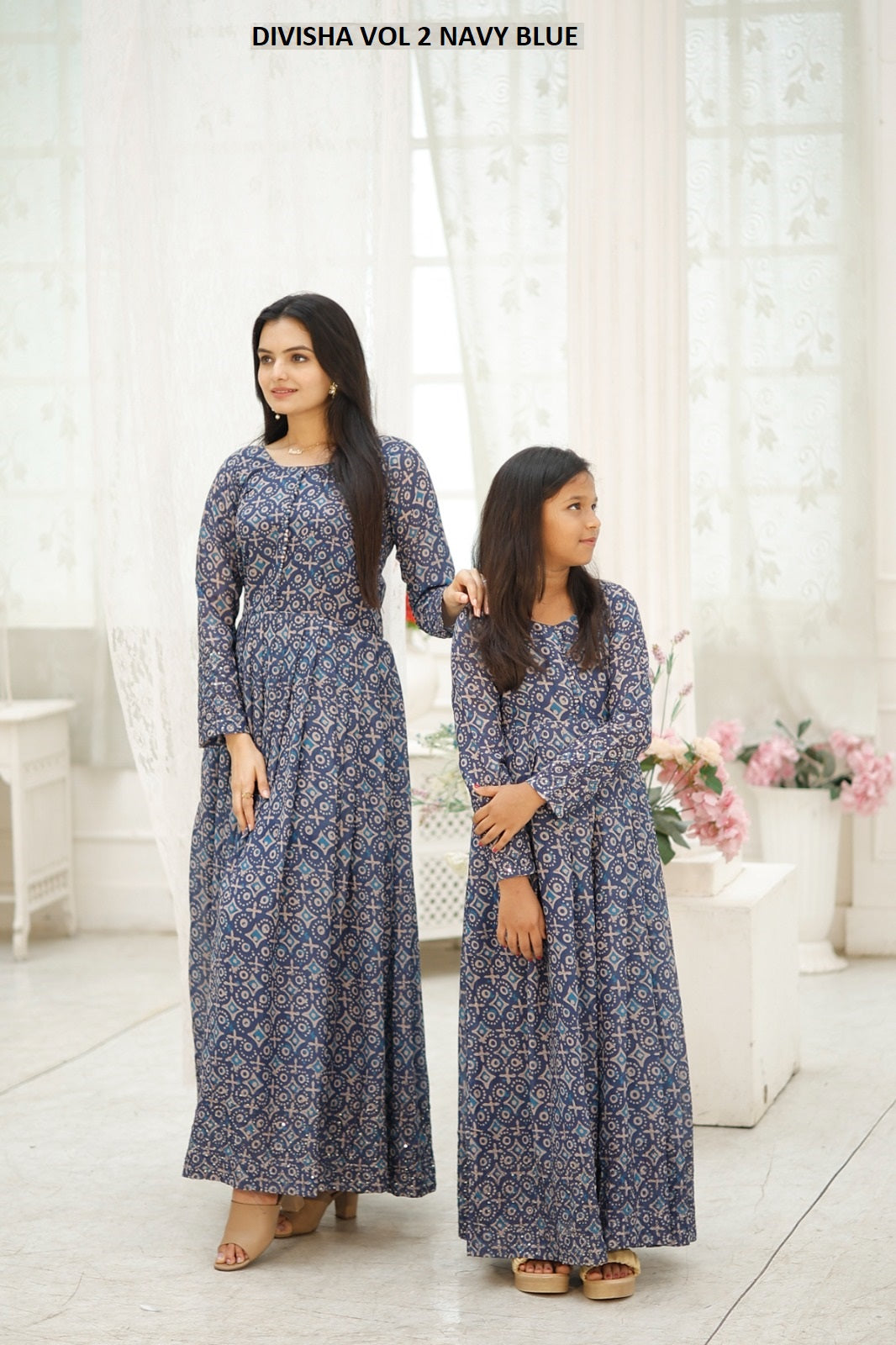 Divisha Vol 2 Aayaa Faux Georgette Girls Gown Manufacturer