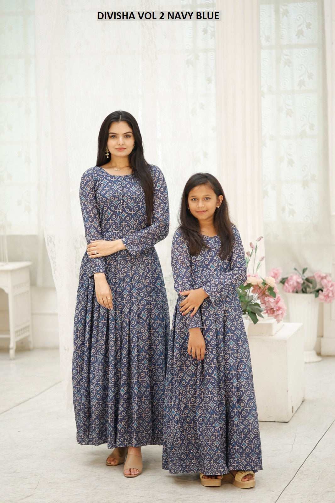 Divisha Vol 2 Aayaa Faux Georgette Girls Gown Manufacturer