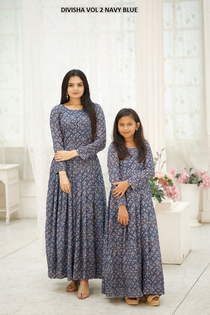 Divisha Vol 2 Aayaa Faux Georgette Girls Gown Manufacturer