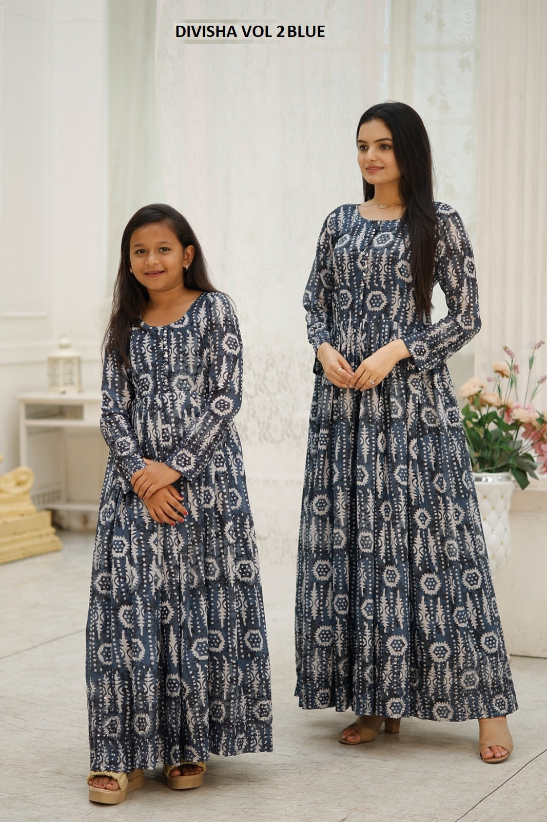 Divisha Vol 2 Aayaa Faux Georgette Girls Gown Manufacturer