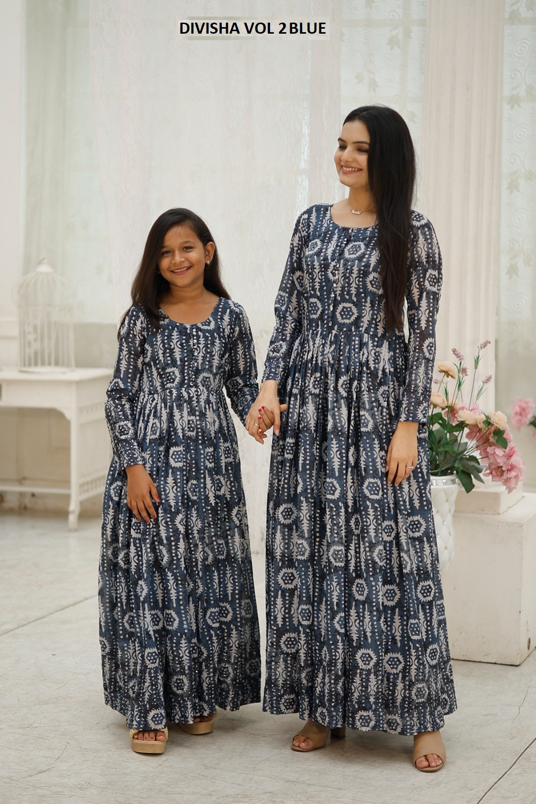 Divisha Vol 2 Aayaa Faux Georgette Girls Gown Manufacturer