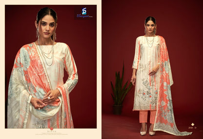 Divya Cotton Sargam Prints Pure Lawn Pant Style Suits Wholesaler Ahmedabad