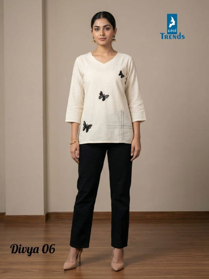 Divya Kaya Trends Cotton Fancy Tops Manufacturer Ahmedabad