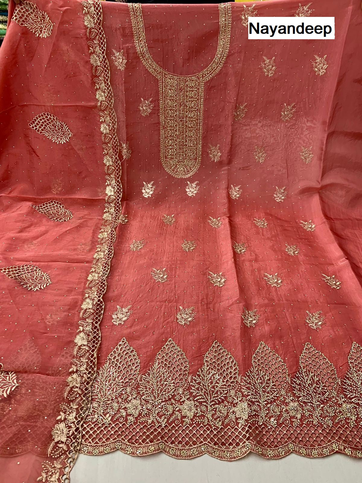 Divya Nayandeep Silk Salwar Suits Manufacturer India