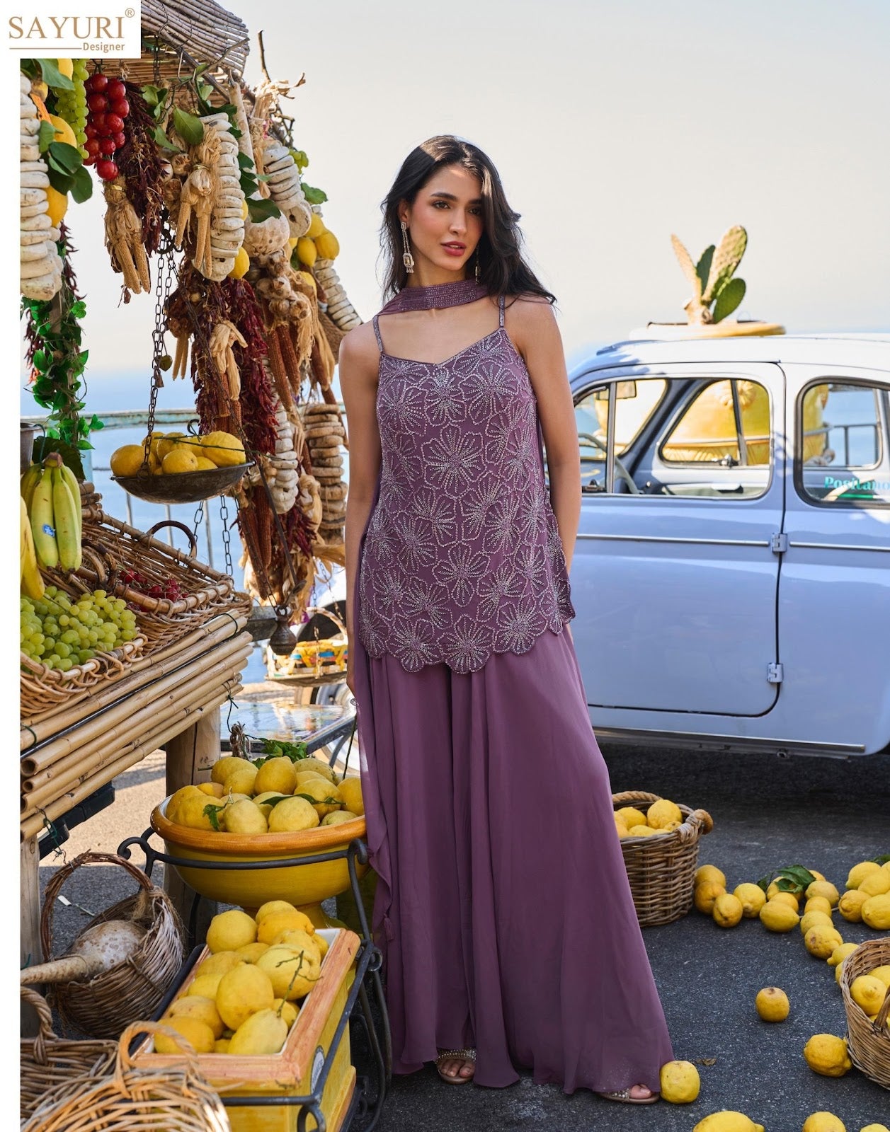 Divya Sayuri Georgette Readymade Suits Manufacturer Gujarat