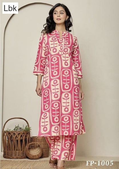 Divya Vol 2 Lbk Rayon Kurti Plazzo Set Supplier Ahmedabad