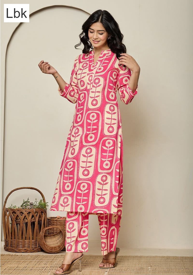 Divya Vol 2 Lbk Rayon Kurti Plazzo Set Supplier Ahmedabad