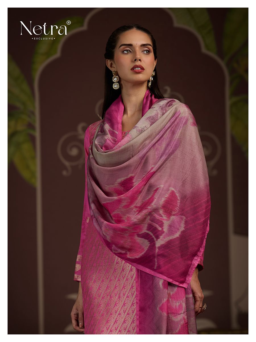Divya Vol 2 Netra Muslin Pant Style Suits Supplier India