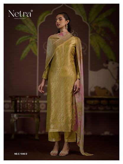 Divya Vol 2 Netra Muslin Pant Style Suits Supplier India