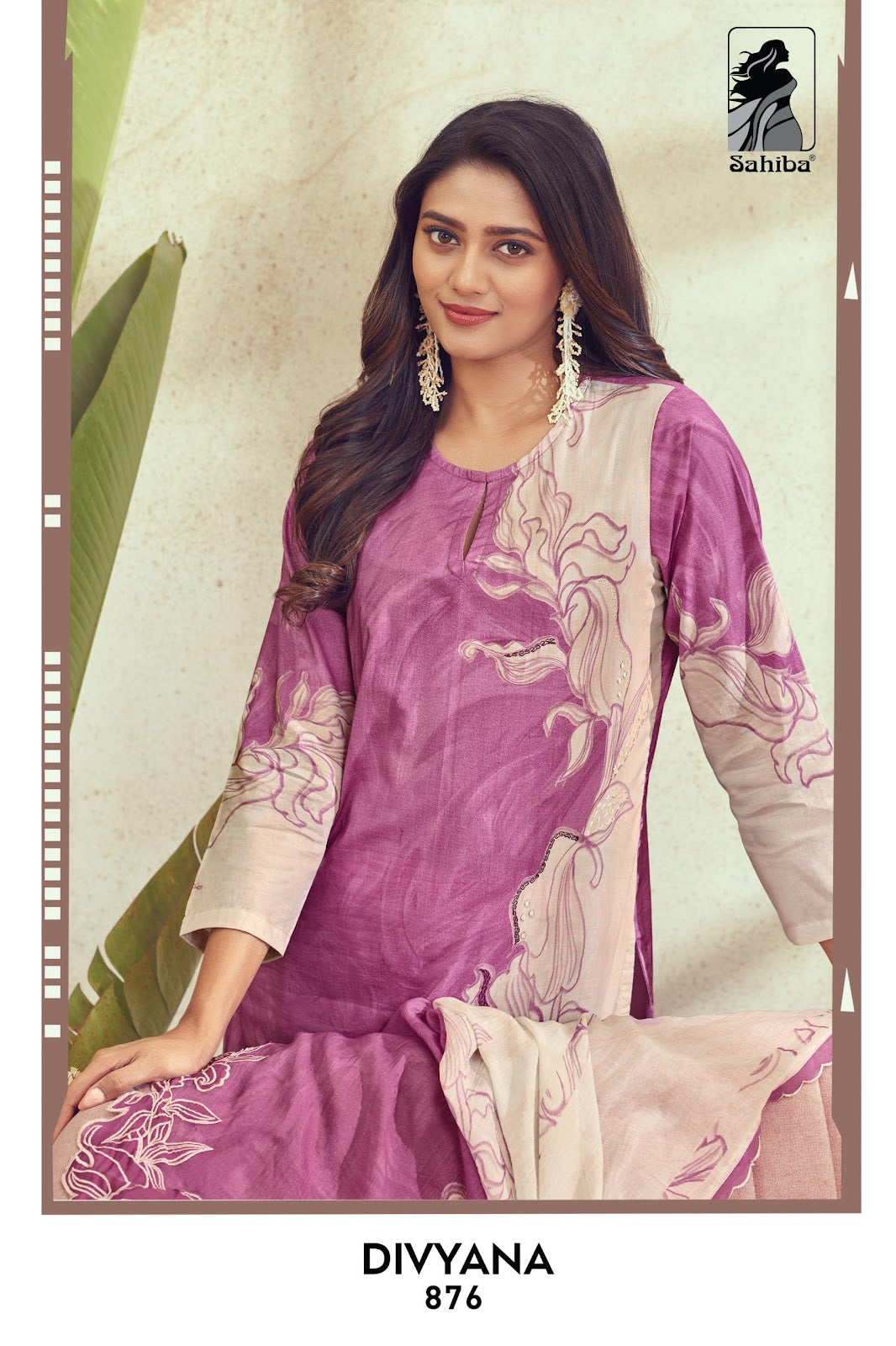 Divyana Sahiba Cotton Lawn Pant Style Suits Exporter