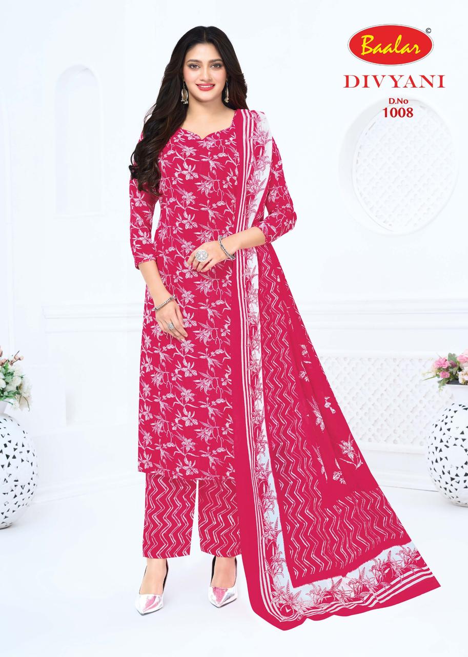 Divyani Vol 1 Baalar Cotton Dress Material Wholesale Price