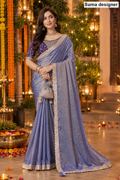 Diwali Special Suma Designer Nc Moss Sarees Wholesale