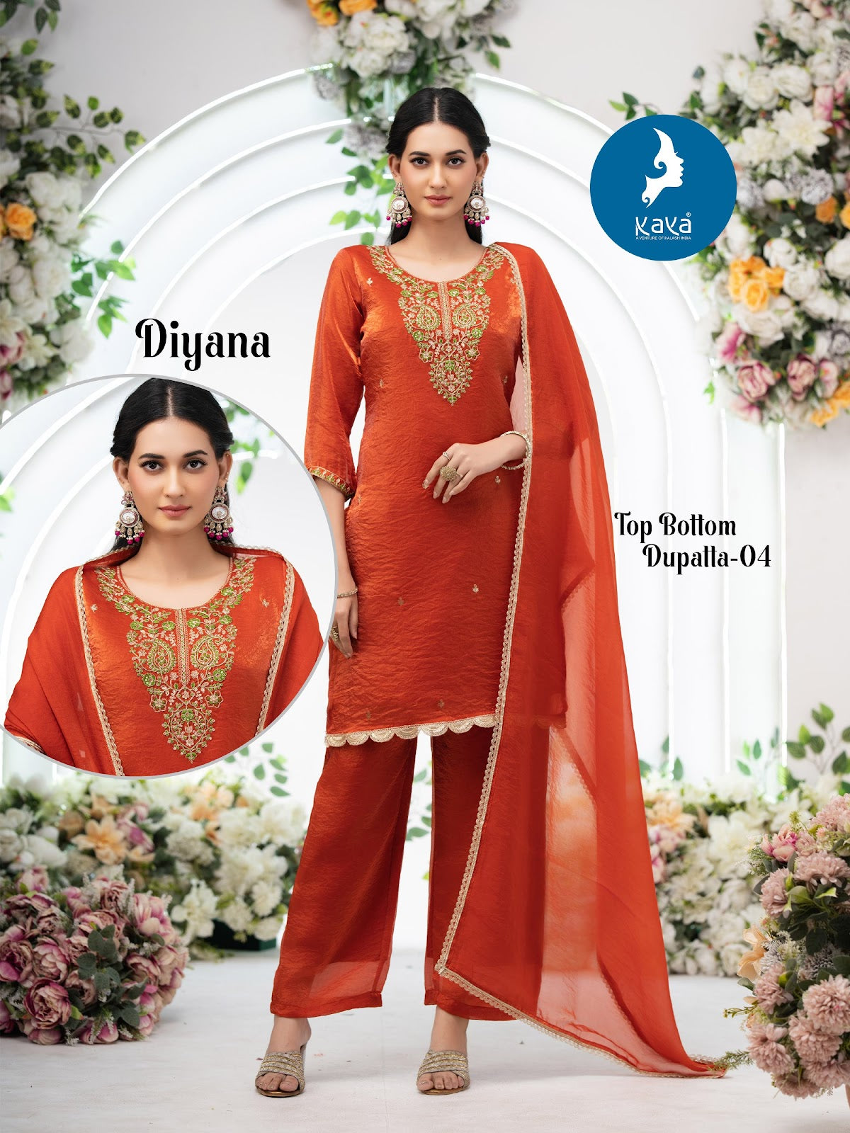 Diyana Kaya Fandy Readymade Pant Style Suits Manufacturer Ahmedabad