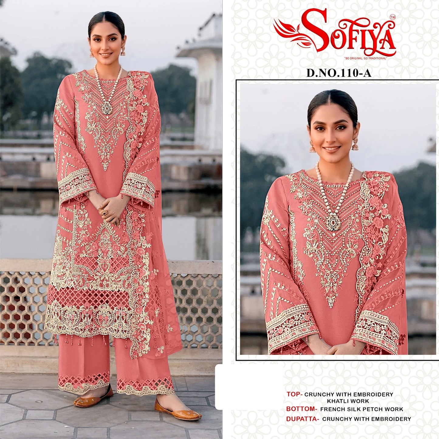 Dn 110 Abcd Sofiya Crunchy Pakistani Salwar Suits Exporter
