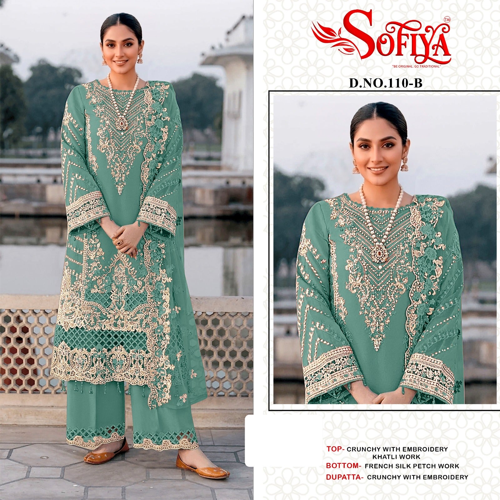 Dn 110 Abcd Sofiya Crunchy Pakistani Salwar Suits Exporter