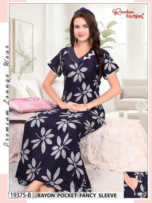Night Gown Kavya Style Plus Night Gown Kavya Style Plus