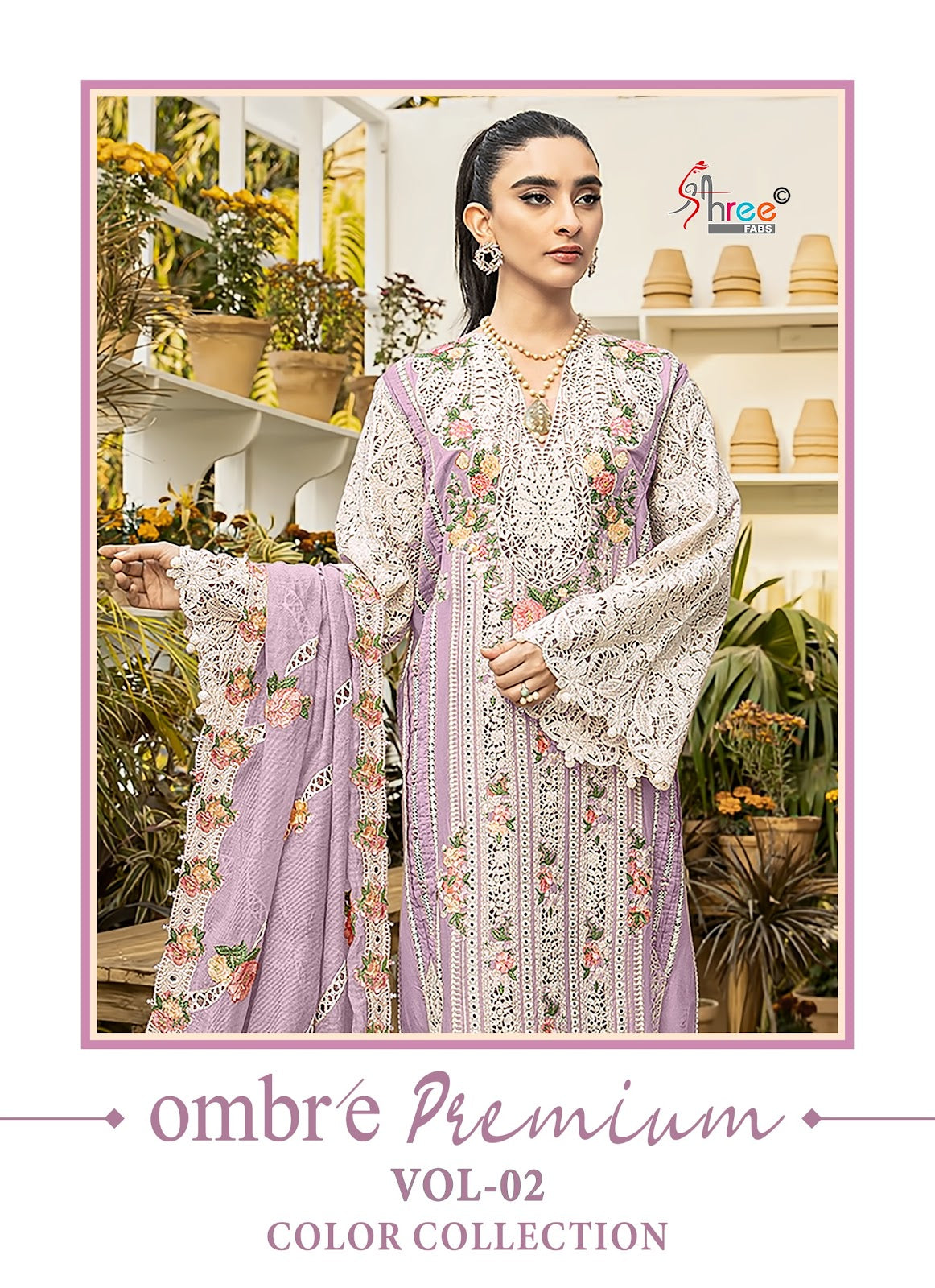 Dn 3963 Ombre Premium Vol 2 Color Collection Shree Fabs Cotton Pakistani Salwar Suits Wholesale
