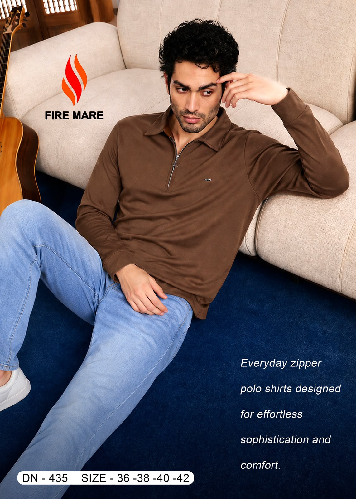Dn 435 Fire Mare Twill Mens Tshirts Supplier