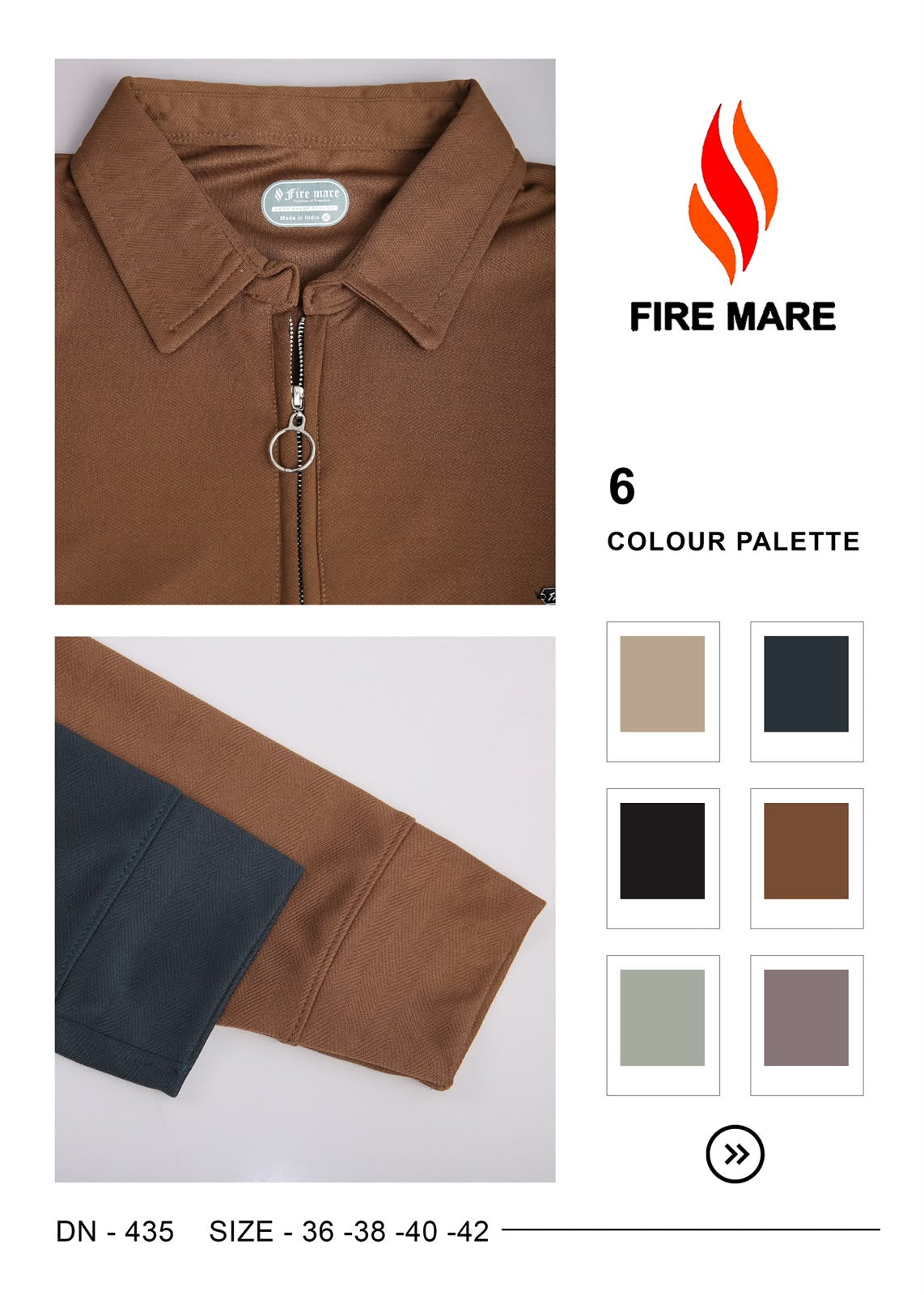 Dn 435 Fire Mare Twill Mens Tshirts Supplier