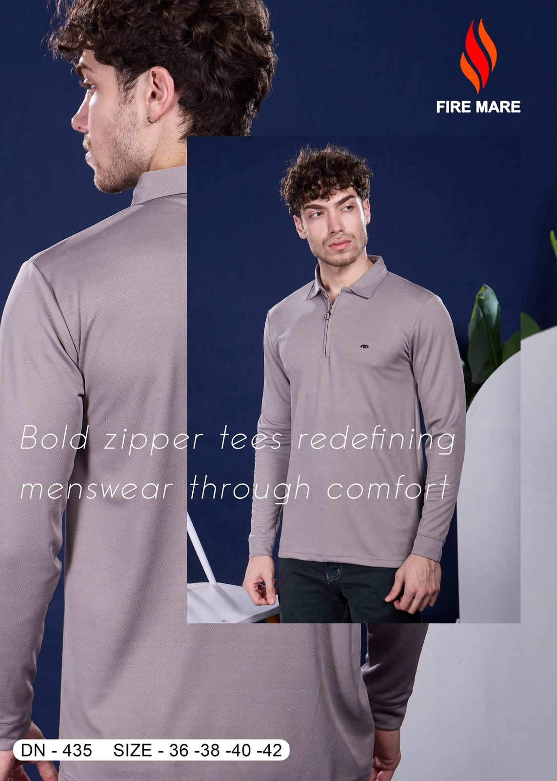Dn 435 Fire Mare Twill Mens Tshirts Supplier