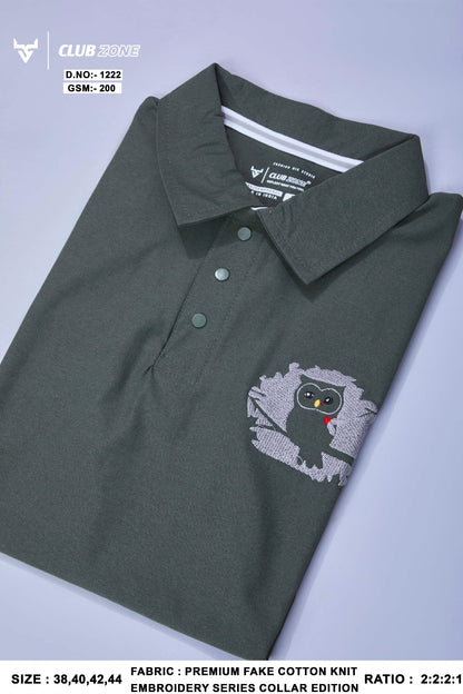 Dno 1222 Club Zone Fake Cotton Mens Tshirts Wholesale Rate