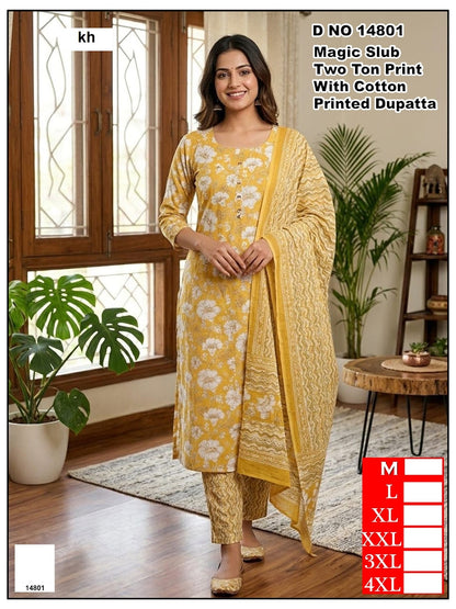 Dno 14801 To 14806 Kh Two Tone Readymade Pant Style Suits Manufacturer Ahmedabad