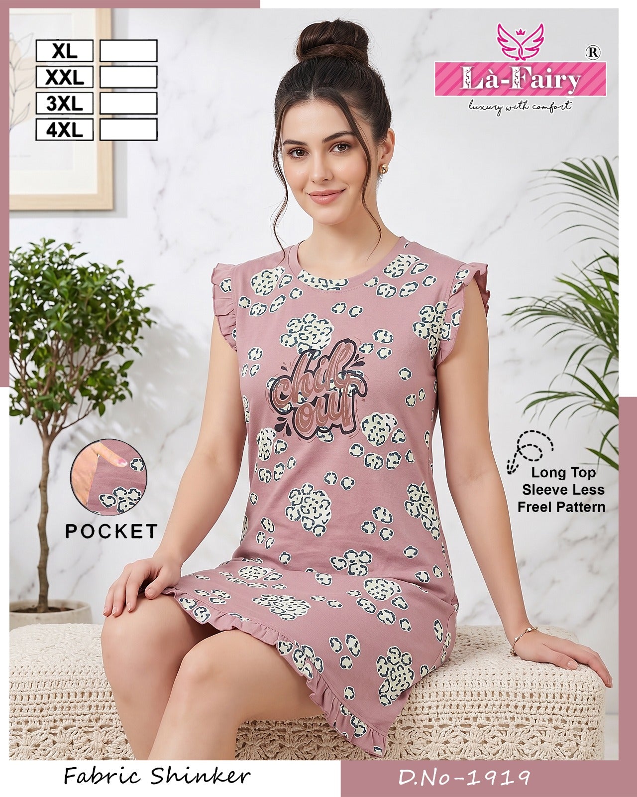 Dno 1919 La Fairy Sinker Designer Long Top Wholesaler