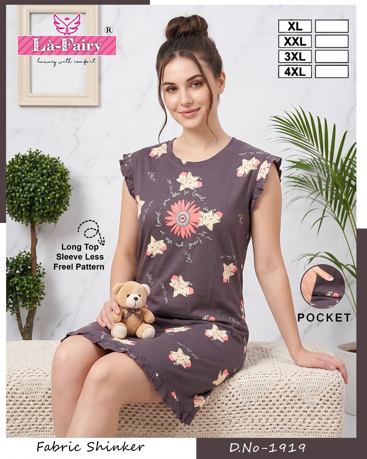 Dno 1919 La Fairy Sinker Designer Long Top Wholesaler
