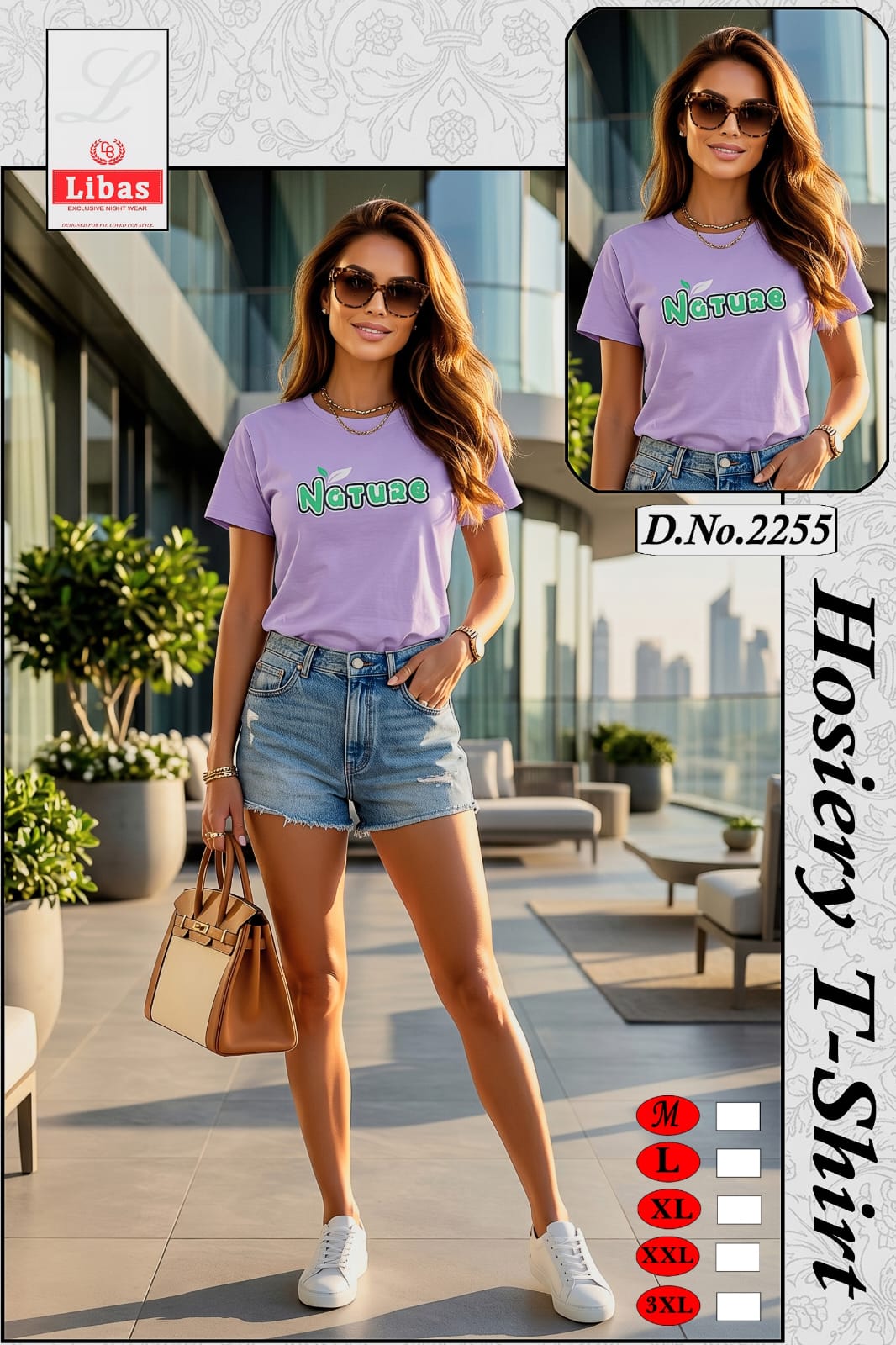 Dno 2255 Amiti Hosiery Women Tshirt Supplier Ahmedabad
