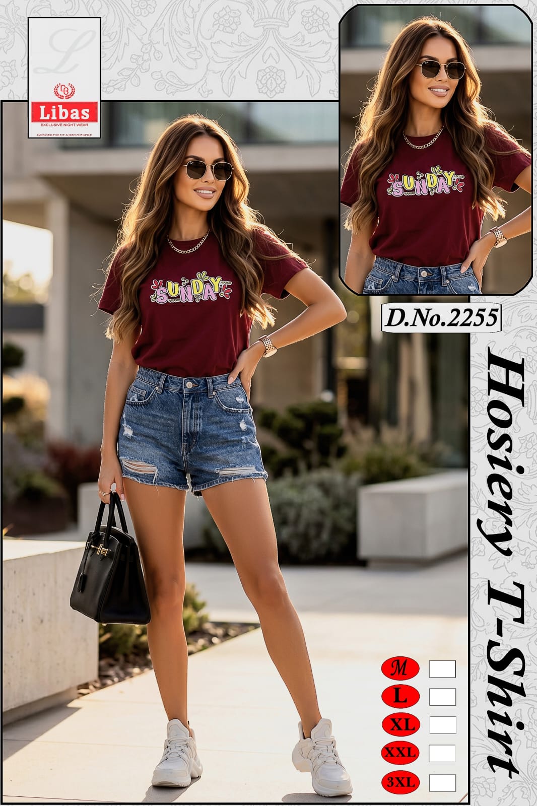 Dno 2255 Amiti Hosiery Women Tshirt Supplier Ahmedabad