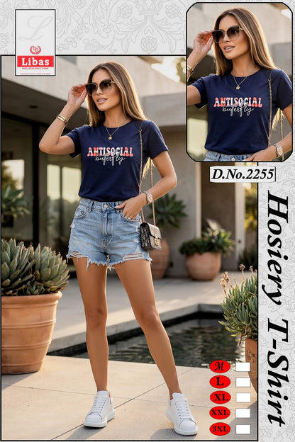 Dno 2255 Amiti Hosiery Women Tshirt Supplier Ahmedabad