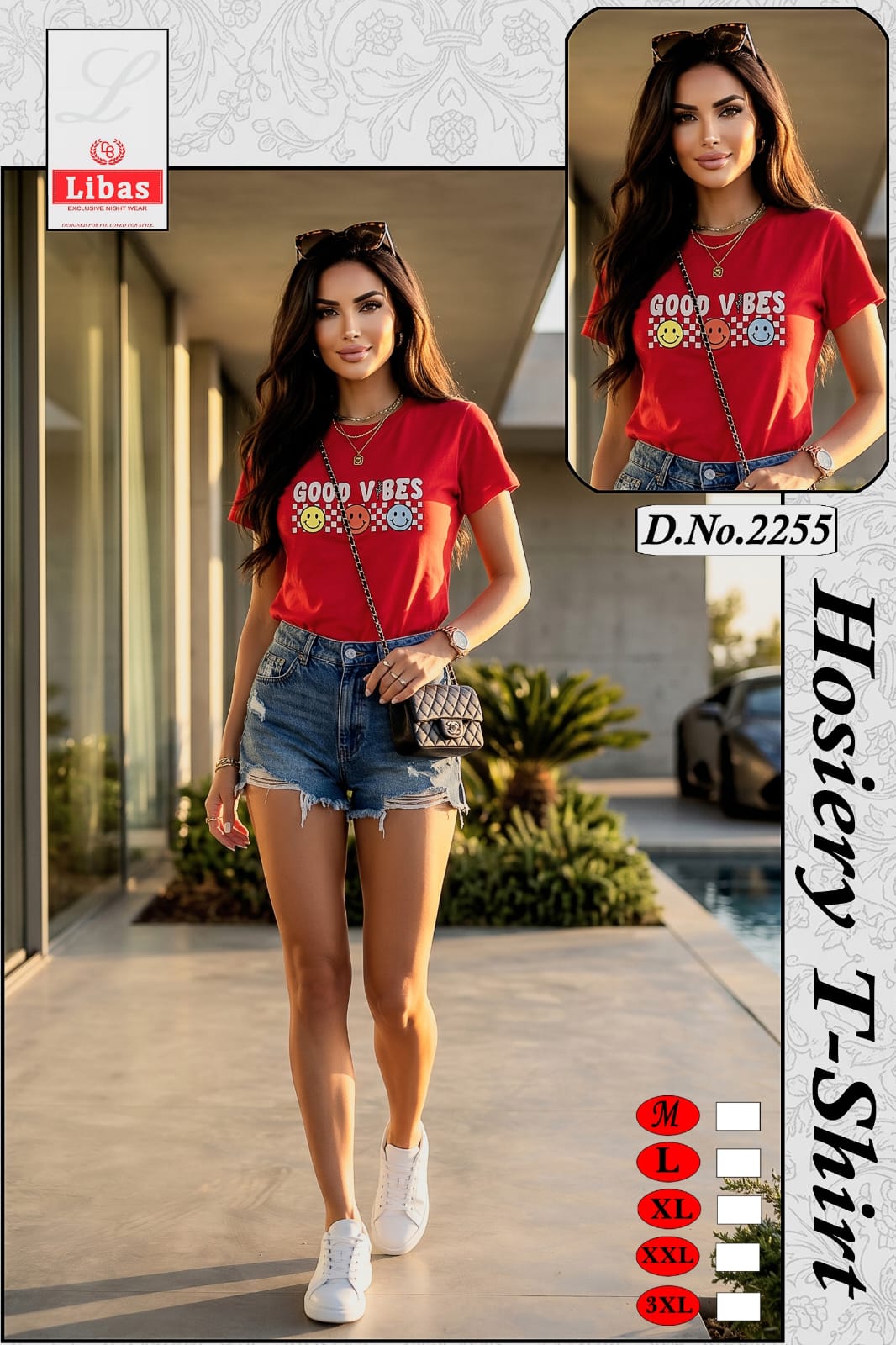 Dno 2255 Amiti Hosiery Women Tshirt Supplier Ahmedabad